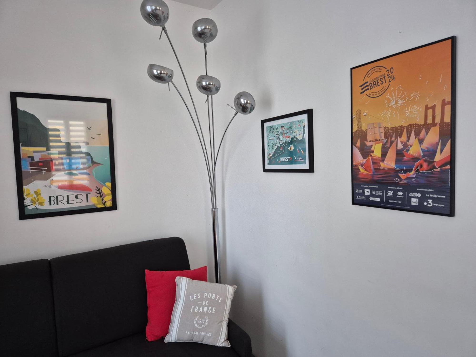 Urban Chic 44 M2 Apartment Brest Bagian luar foto